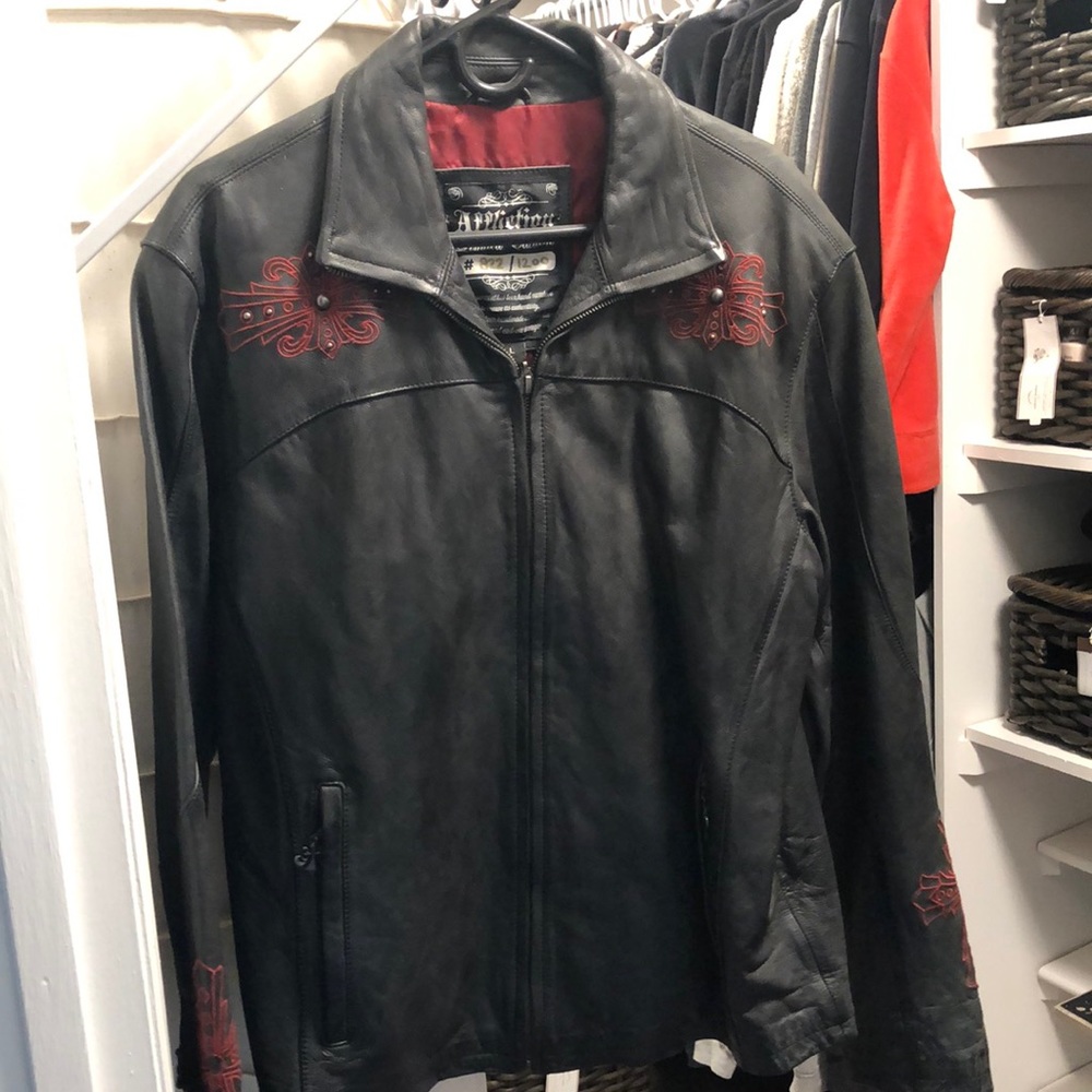 Affliction Leather jacket